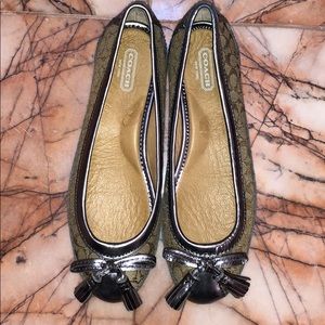 Coach ballet flats